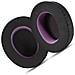 Cuscinetti Auricolari Di Ricambio In Pelle Ice-feel Viola E Nero Per Steelseries Arctis Nova Pro (cablata) - Foto miniatura 3