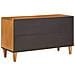 Mobile TV con cassetto Marrone chiaro 80 x 33 x 46 cm - Foto miniatura 5