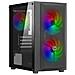 CASE MINI-TOWER NO PSU BLITZ R26 2USB3 0,5MM SPCC BLACK 1*FAN RAINBO - Foto miniatura 1
