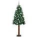 Albero di Natale snodato Verde 77 x 77 x 210 cm PVC - Foto miniatura 2
