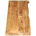 Piano Tavolo Bordi Vivi 140x40x3,8cm in Legno Massello di Mango - Foto miniatura 4