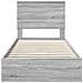 Letto con Contenitore con testiera Grigio Sonoma 90 x 190 cm - Foto miniatura 8