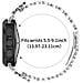 Cinturino In Acciaio Inossidabile A Quadrifoglio Compatibile Con Samsung Galaxy Watch7 47mm - Argento - Foto miniatura 5