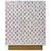 Sgabello In Legno E Capiz Beige 35x35x45h Cm - Foto miniatura 2