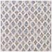 Sgabello In Legno E Capiz Beige 35x35x45h Cm - Foto miniatura 7