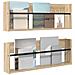 Scaffale per riviste 2 pcs Rovere Sonoma 80 x 12 x 30 cm - Foto miniatura 3