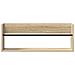 Scaffale per riviste 2 pcs Rovere Sonoma 80 x 12 x 30 cm - Foto miniatura 6