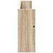 Scaffale per riviste 2 pcs Rovere Sonoma 80 x 12 x 30 cm - Foto miniatura 7