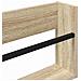 Scaffale per riviste 2 pcs Rovere Sonoma 80 x 12 x 30 cm - Foto miniatura 9
