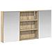 Set di Armadi da Bagno con lo scaffale 3 pcs 100 x 10,5 x 50 cm - Foto miniatura 1