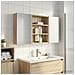 Set di Armadi da Bagno con lo scaffale 3 pcs 100 x 10,5 x 50 cm - Foto miniatura 2