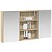 Set di Armadi da Bagno con lo scaffale 3 pcs 100 x 10,5 x 50 cm - Foto miniatura 3