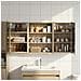 Set di Armadi da Bagno con lo scaffale 3 pcs 100 x 10,5 x 50 cm - Foto miniatura 4