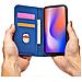 Custodia Magnetica Per Iphone 12 Pro, Portafoglio Per Carte, Supporto Per Carte, Blu. - Foto miniatura 4