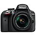 D3300 Nero Kit 18-55 VR AF-P + SD Lexar 8 GB Sensore CMOS DX 24Mpx Display 3'' Filmati Full HD Wi-Fi Ready - Foto miniatura 5