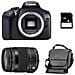 EOS 1300D Kit 18-200mm Sensore CMOS 18 Mpx Display 3" Filmati Full HD Wi-Fi NFC + Zainetto + SD 4GB - Foto miniatura 1