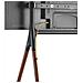 ICA-TR19 Supporto TV a parete 177,8 cm (70") Noce - Foto miniatura 5