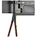 ICA-TR19 Supporto TV a parete 177,8 cm (70") Noce - Foto miniatura 3
