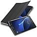 Cadorabo Custodia Per Tablet Compatibile Con Samsung Galaxy Tab A 2016 (7.0"" Zoll) Sm-t280n In Nero Satin - Coperchio Protettiva Ultra Sottile Senza Funzione Auto Wake Up E Stand - Foto miniatura 1