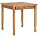 Tavolo Da Pranzo Per Giardino 80x80x80 Cm In Massello Di Teak - Foto miniatura 1