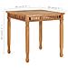 Tavolo Da Pranzo Per Giardino 80x80x80 Cm In Massello Di Teak - Foto miniatura 5