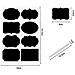 Etichette Per Vasi 64pcs - Etichette Lavagna Con Gesso Pen - Foto miniatura 3