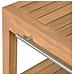 Armadietto Da Bagno In Legno Di Teak Con Lavabo In Marmo Crema - Foto miniatura 4