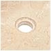 Armadietto Da Bagno In Legno Di Teak Con Lavabo In Marmo Crema - Foto miniatura 5