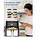 Friggitrice ad Aria 6924843202466 Capacità 5.5 Litri 1700 Watt Colore Nero - Foto miniatura 5