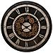 Grande Orologio Da Parete Charley, Ø 76 Cm, Con Meccanismo Decorativo - Foto miniatura 1