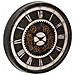 Grande Orologio Da Parete Charley, Ø 76 Cm, Con Meccanismo Decorativo - Foto miniatura 3