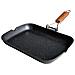 Bistecchiera con Dimensioni 34x24 cm Antiaderente Senza PFOA Colore Nero  - Foto miniatura 1
