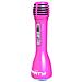 Microfono Karaoke Wireless Bluetooth Con Led E Altoparlante 9w Rosa - Foto miniatura 1