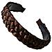 Prettyshop Fascia Per Capelli Intrecciata A Treccia Fascia Per Capelli Pezzo Di Capelli Diversi Colori (marrone Mix 430a Hr6) - Foto miniatura 1