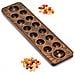 Set Mancala rts Con Tavola In Legno Massello Da 17,3 Pollici E Pezzi Da Gioco In Ciottoli Di Quarzo - Realizzati - Foto miniatura 1