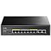 Switch di rete GS1010PE Gigabit Ethernet (10/100/1000) Power over Ethernet (PoE) Nero - Foto miniatura 5