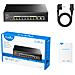 Switch di rete GS1010PE Gigabit Ethernet (10/100/1000) Power over Ethernet (PoE) Nero - Foto miniatura 6