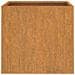 Fioriere 2 Pz 49x47x46 Cm Acciaio Corten - Foto miniatura 5