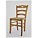 Set 4 Sedie Modello Savoie Per Cucina Bar E Sala Da Pranzo, Robusta Struttura In Legno Di Faggio Color Rovere E Seduta In Paglia - Foto miniatura 2