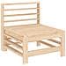 Set Salotto Da Giardino 7 Pz In Legno Massello Di Pino - Foto miniatura 3