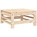 Set Salotto Da Giardino 7 Pz In Legno Massello Di Pino - Foto miniatura 5