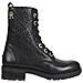 Thgram Biker Boot Stivaletti Pelle Scarpe Donna Nero Eu 36, Fw0fw06817 Bds - Foto miniatura 1