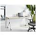 Scrivania Pieghevole Bendi Marrone Chiaro 160 Cm 60 Cm Con Ruote - Foto miniatura 1
