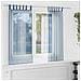 Tende In Voile Con Passanti 2 Pz Blu Reale 140x175 Cm - Foto miniatura 6