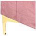 Ottomano Contenitore Aberdeen Velluto Rosa - Foto miniatura 6