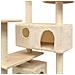 Lusso Casadino -  Albero Per Gatti Con Tiragraffi In Sisal 125 Cm Beige - Foto miniatura 3