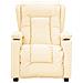 Lusso Casadino -  Poltrona Alzapersona Crema In Similpelle - Foto miniatura 3