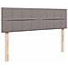 Pouf Letto con Materasso Tortora 140x200 cm in Tessuto - Foto miniatura 9