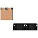 Set mobile TV 4 pcs Rovere nero 120 x 30 x 30 cm - Foto miniatura 9