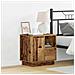 Armadio da Notte con 2 pcs Legno vecchio 50 x 34.5 x 50 cm. - Foto miniatura 2